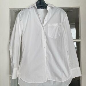 Classic White Button Down Shirt